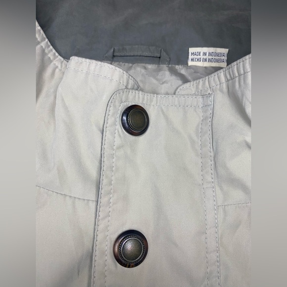 Vintage Members Only Winbreaker Jacket Gray/Gray Men’s Size 6X - Picture 5 of 10